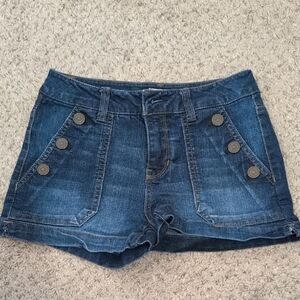 Nautical Denim Shorts